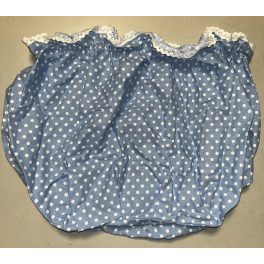Kosárbélés Kék Pöttyös