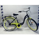 Kenzel Cruiser Matt Fekete - Neon Sárga