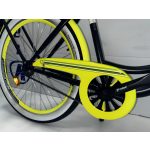 Kenzel Cruiser Matt Fekete - Neon Sárga